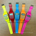 Promotional Kids Digital Watch Apple Shaped Calculator Watches for Children